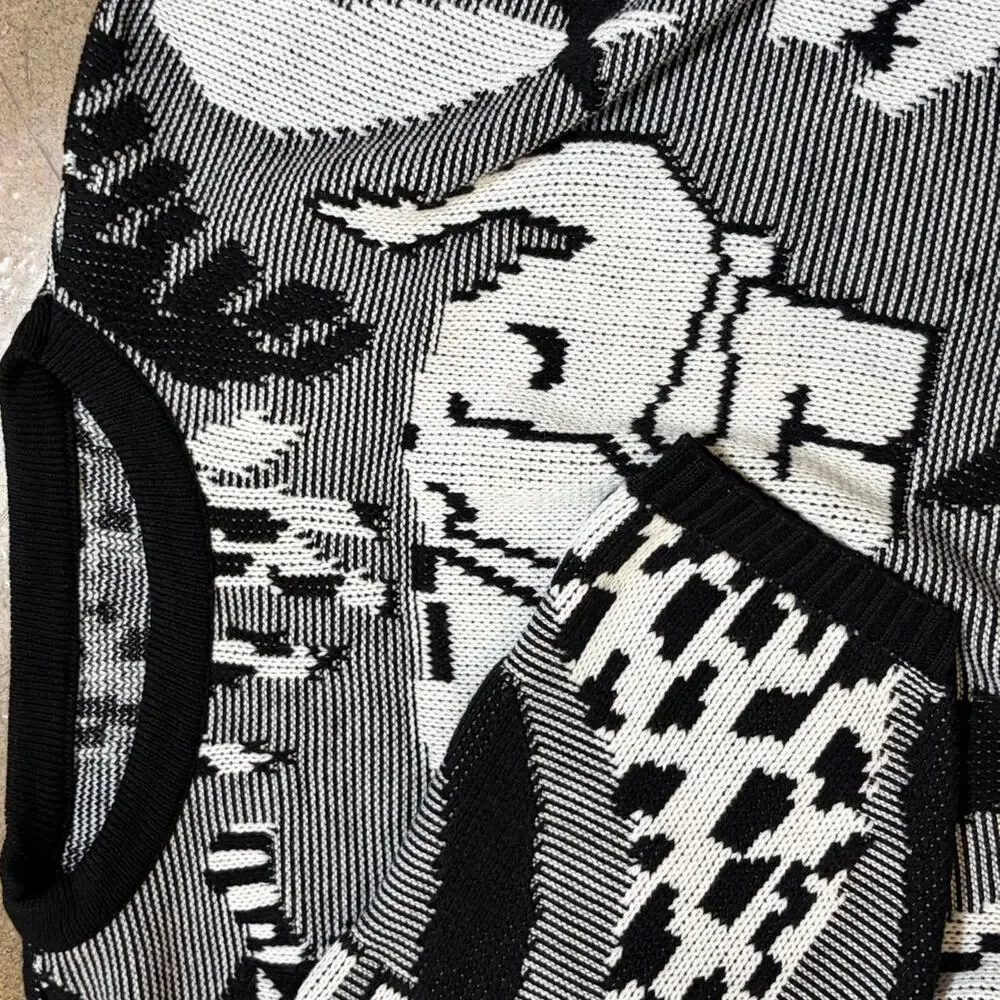 90s turtle bay knitted sweater